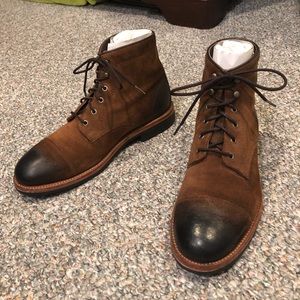 Trask Lowell Suede Boots